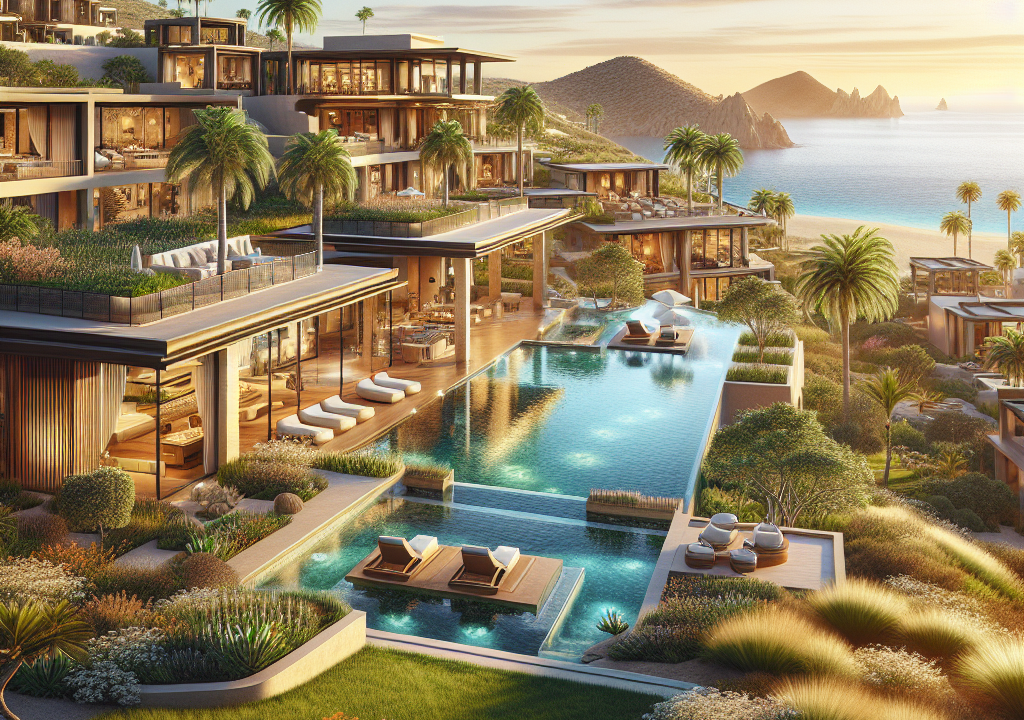 Modern homes in Querencia Los Cabos